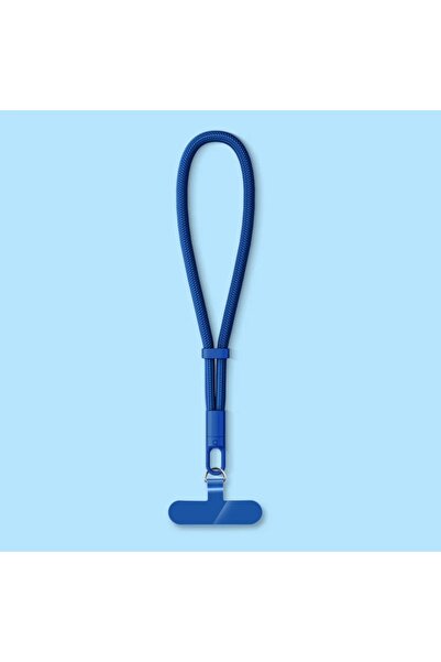 Choice4 Blue Universal Adjustable Mobile Phone Lanyard Short Wrist Strap Dura...