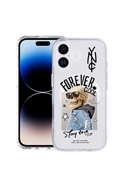 bestcase Θήκη για Apple iPhone 17 με Σχέδιο Forever Cool Skeleton, Mag Anti S...