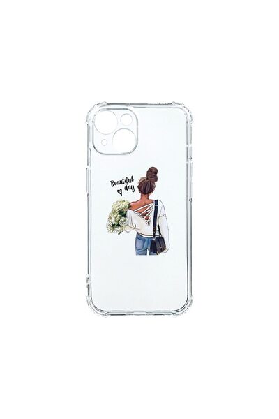 bestcase Αντικραδασμική Θήκη 1.5MM, Συμβατή με Apple iPhone 15, Όμορφη Ημέρα ...