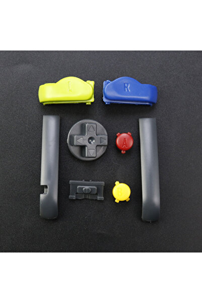 Choice1 مجموعة أزرار JCD ملونة لجهاز GBA A B L R D-Pad، أزرار تشغيل/إيقاف، لو...