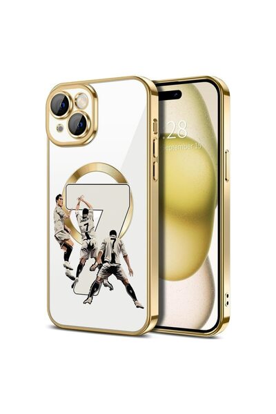 bestcase Πολυτελής Θήκη MagSafe, Συμβατή με Apple iPhone 14, Ronaldo 7, Εξαιρ...