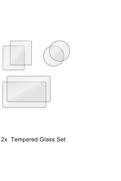 Choice3 Set 4 For DJI Osmo Action 5 Pro HD Tempered Glass 9H Screen Protector...