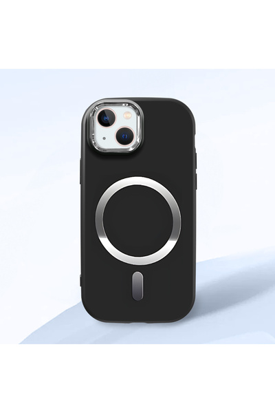 CASEVIBE iPhone 13/14 Uyumlu Sade, tek renk, tam kaplama, darbeye dayanıklı