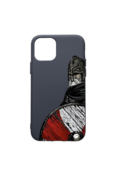 bestcase Husa Premium Silicon Compatibila Cu Apple IPhone 12, Vikings, cu int...