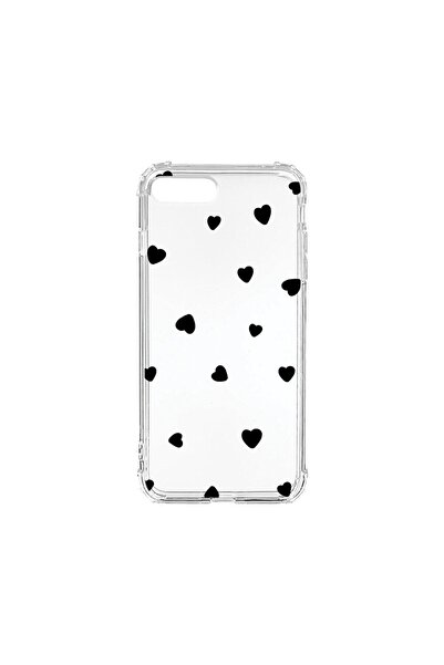 bestcase Husa Anti Shock 1.5MM, Compatibila Cu Apple iPhone 8 Plus, Heart Pat...