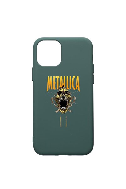 bestcase Θήκη Σιλικόνης Premium Συμβατή με Apple iPhone 11, Metallica, με υφα...