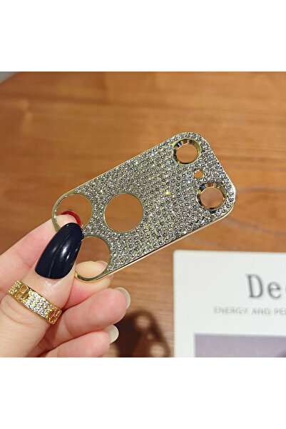 Choice5 For iphone 17promax Gold Other For 17Pro 1Set Bling Diamond Camera Le...