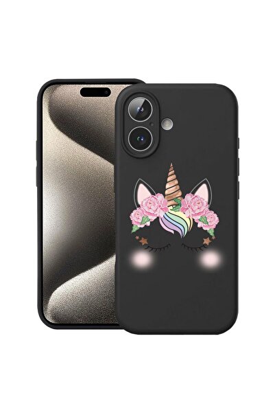 bestcase Husă pentru Apple iPhone 17 cu Design Unicorn, Silicon Premium, Micr...