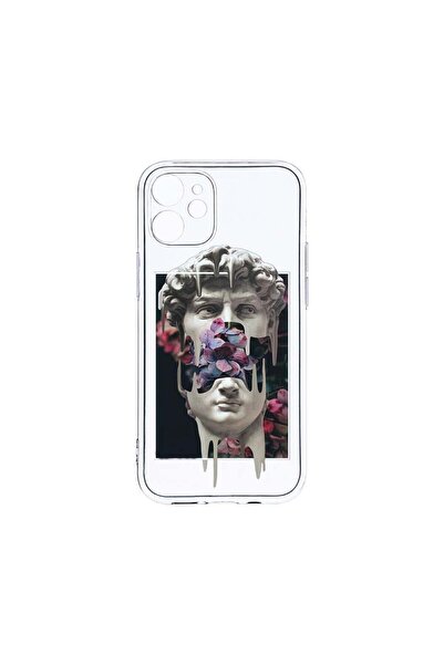 bestcase Husa Clear Silicon 2MM, Compatibila Cu Apple iPhone 11, David Statue...