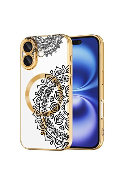 bestcase Πολυτελής Θήκη MagSafe, Συμβατή με Apple iPhone 16 Plus, Ασπρόμαυρο ...