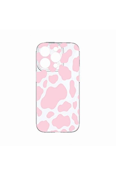 bestcase Θήκη, Συμβατή με Apple iPhone 14 Pro, Ροζ Αγελάδα, Ανθεκτική στη φθο...