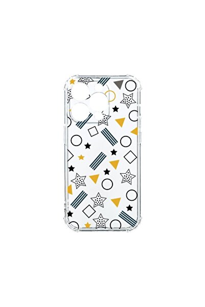 bestcase Αντικραδασμική Θήκη 1.5MM, Συμβατή με Apple iPhone 15 Pro, Γεωμετρικ...