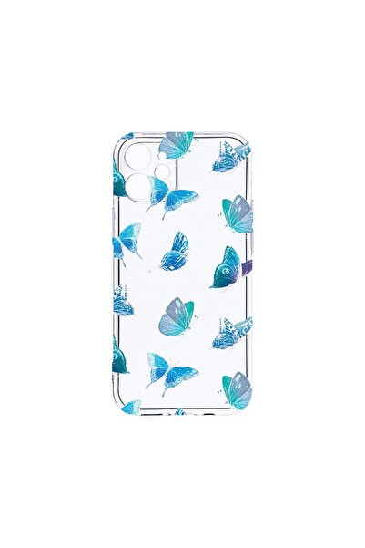 bestcase Husa Clear Silicon 2MM, Compatibila Cu Apple iPhone 11, Butterfly Pa...