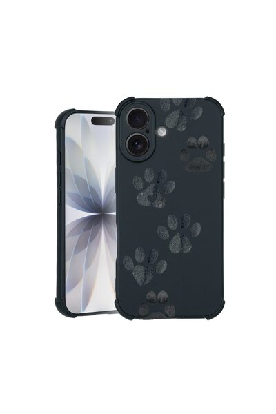bestcase Θήκη TPU Pro Shock Συμβατή με Apple iPhone 14 Pro, με σχέδιο πατούσα...