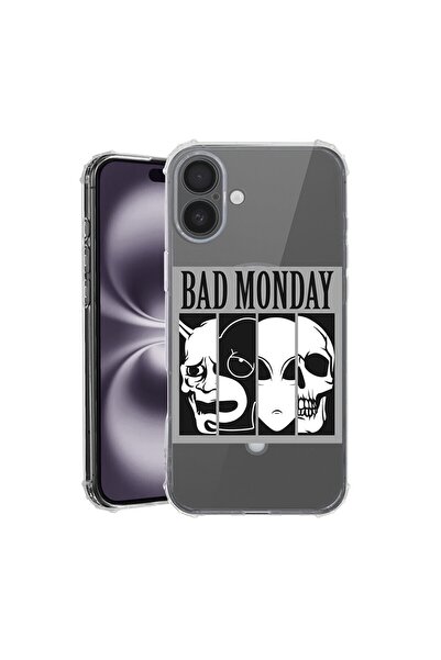bestcase Θήκη για Apple iPhone 16, MagSafe Αντικραδασμική, Bad Monday, Προστα...