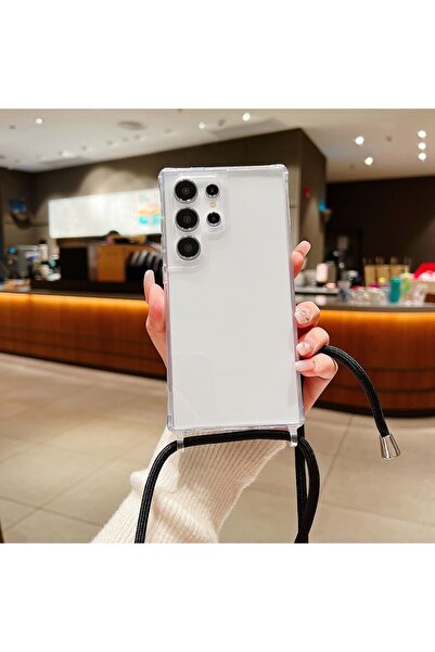 Choice5 Galaxy S26 Ultra Case & Strap black For S26 ULTRA Crossbody Necklace ...