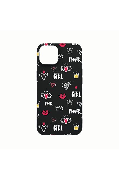 bestcase Husa Silicon, Compatibila Cu Apple iPhone 14, Girl Power, rezistenta...