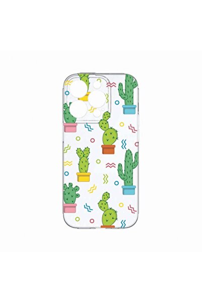 bestcase Θήκη, Συμβατή με Apple iPhone 14 Pro, Κάκτος, Ανθεκτική στη φθορά, Π...