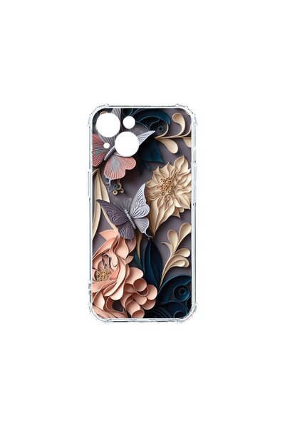 bestcase Husa Αντικραδασμική 1.5MM, συμβατή με Apple iPhone 14, Butterfly, Τε...