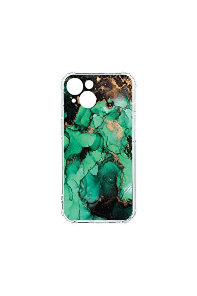 bestcase Husa Αντικραδασμική 1.5MM, συμβατή με Apple iPhone 14, Σκούρο Μάρμαρ...