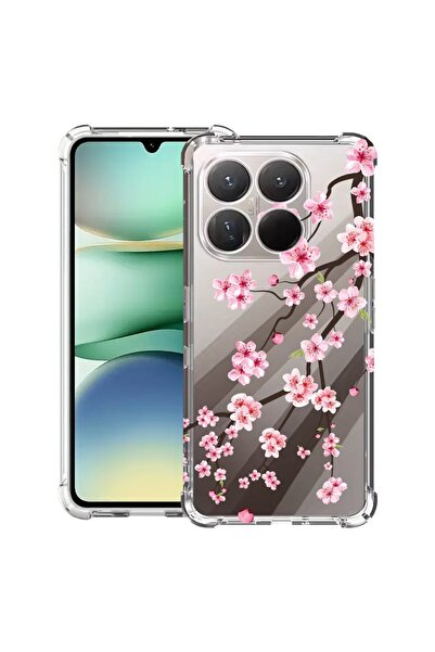 bestcase Αντικραδασμική Θήκη Συμβατή με Xiaomi 15T, με Σχέδιο Ιαπωνικής Κερασ...