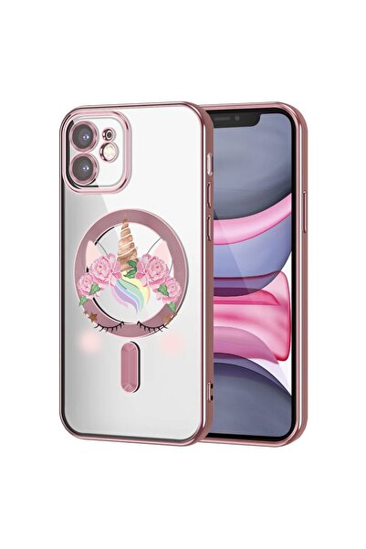 bestcase Πολυτελής Θήκη MagSafe, Συμβατή με Apple iPhone 12, Μονόκερος, Εξαιρ...