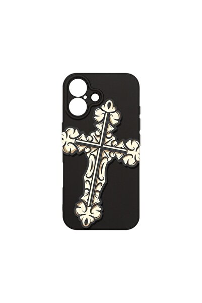 bestcase Θήκη για Apple iPhone 16 Plus, Λεπτή Premium Σιλικόνη 1.2MM, Cross, ...