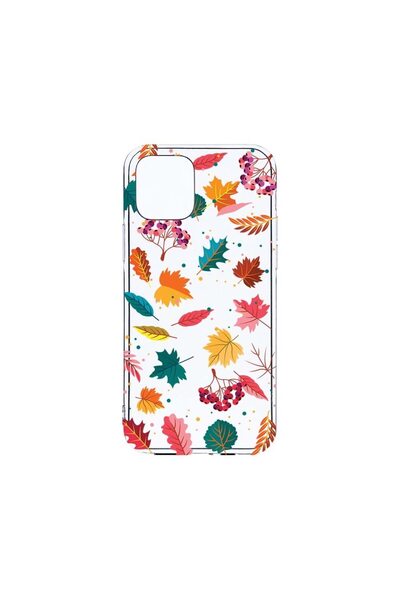 bestcase Θήκη Διαφανής Σιλικόνη 2MM, Συμβατή με Apple iPhone 12, Χρώμα Φτερών...