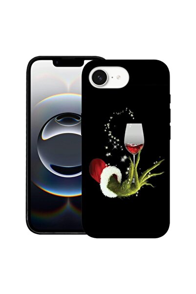 bestcase Husă pentru Apple iPhone 16e, Silicon subțire premium de 1.2MM, Xmas...