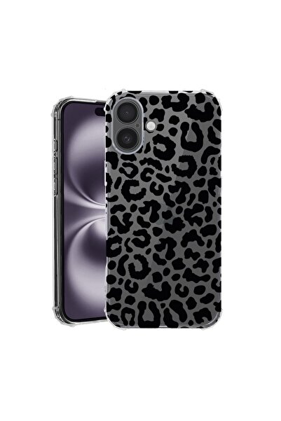 bestcase Θήκη για Apple iPhone 16, Αντικραδασμική 1.5MM, Λεοπάρ, Αντοχή σε κρ...