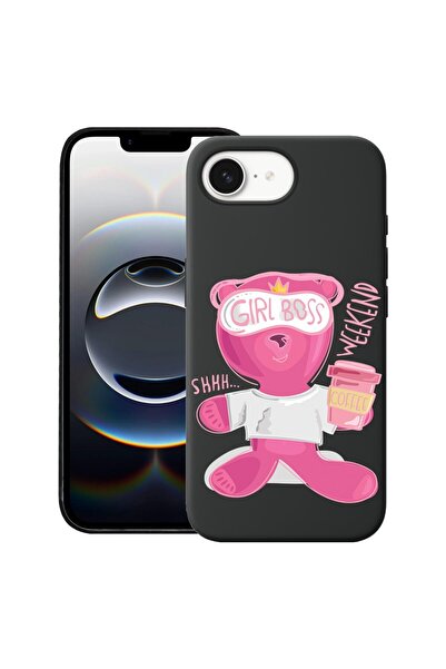 bestcase Θήκη για Apple iPhone 16e, Premium Λεπτή Σιλικόνη 1.2MM, Αρκουδάκι -...