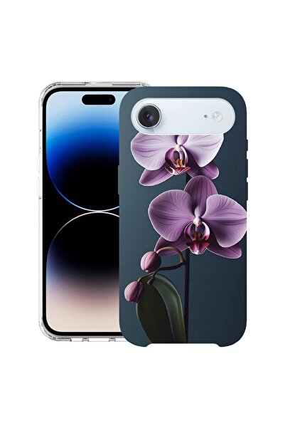 bestcase Калъф за Apple iPhone 17 Air с дизайн  "Лилава орхидея ", MagSafe An...