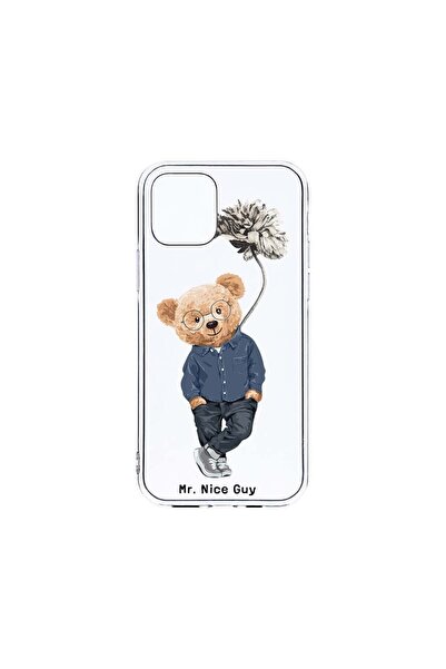 bestcase Husa Clear Silicon 2MM, Compatibilă cu Apple iPhone 12 Pro, Nice Guy...