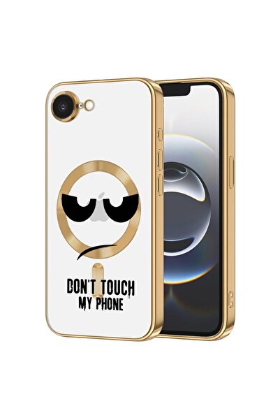 bestcase Πολυτελής θήκη MagSafe, Συμβατή με Apple iPhone 16e, Μην αγγίζετε το...