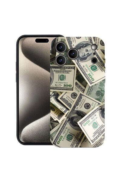 bestcase Husă pentru Apple iPhone 17 Pro cu Design Money Pattern, Silicon Pre...