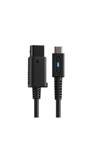 Choice كابل شحن أسود بقوة 45 واط وطول 1.8 متر من نوع C PD لوحدة تحكم NGC، سلك...