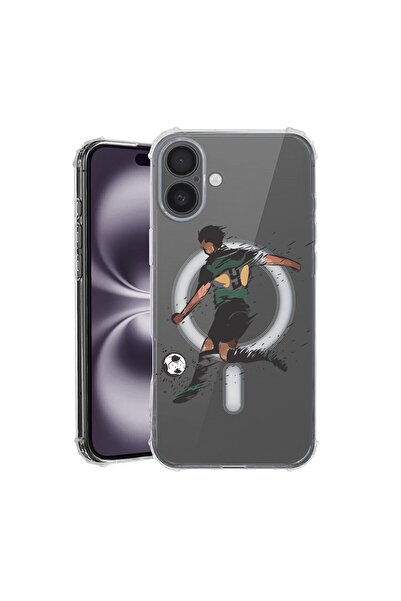 bestcase Θήκη για Apple iPhone 16 Plus, MagSafe Αντικραδασμική, Ποδόσφαιρο, Π...
