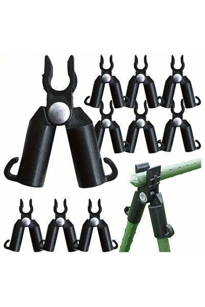 zola Σετ 10 συνδετήρων για πασσάλους κήπου, τύπου Α, 9 χιλιοστά, ανθεκτικοί, ...