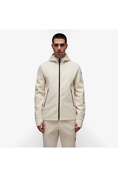 Napapijri Lys Full-Zip Men's White Sweatshirt