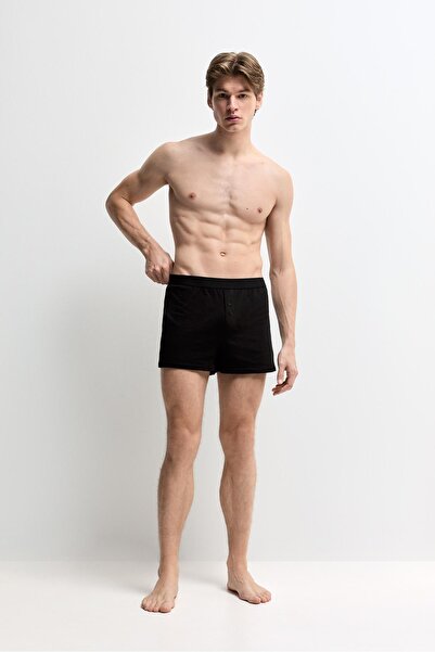 LEFTIES 3'lü akışkan şort boxer