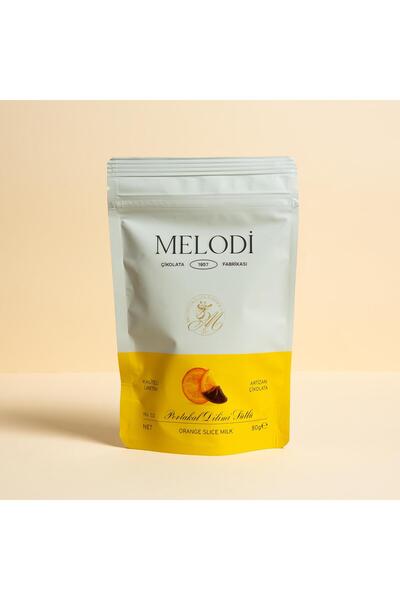 Melodi Çikolata MELODİ Sütlü Çikolata Kaplı Portakal Dilimi