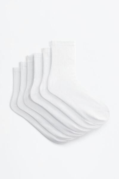 LEFTIES Uzun bilekte çorap (Pack 7)