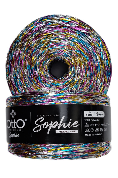 Otto Premium Sophie Metallique Metalik Kağıt İp 250 Gram 420 Metre 1 Adet Batik