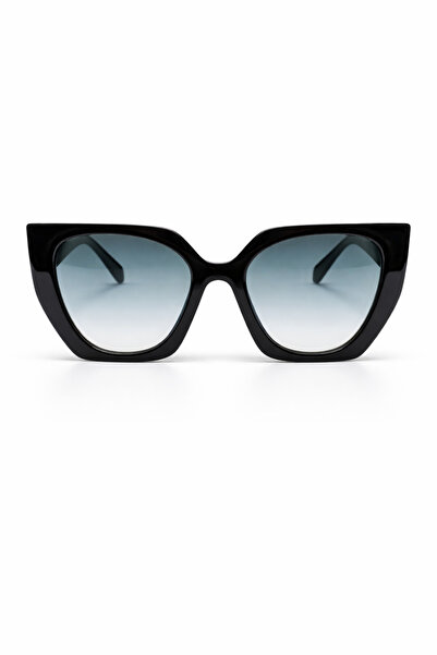 BAYDUK Dai̇lyon Black Gradient Glass Unisex Sunglasses