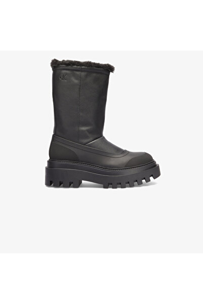 Calvin Klein Jeans Flatform Chelsea Boot Padded Kadın Siyah Yağmur Botu