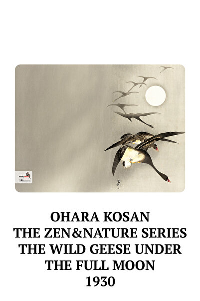 retronote Ohara Koson 4'lü Defter Seti 1 - The Zen & Nature Series - Çizgisiz - 64 Sayfa - 14x21cm