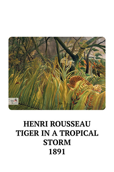 retronote Henri Rousseau 4'lü Defter Seti - Le Rêve du Douanier Series - Çizgisiz - 64 Sayfa - 14x21cm