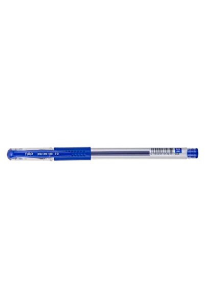 Deli Pix cu gel 6600, 0.5 mm, Albastru, Capac cu clemă