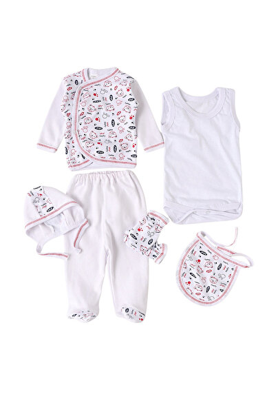 MiniKids Σετ στολής Χαρούμενης Αρκούδας 6 τεμαχίων, πολύχρωμο