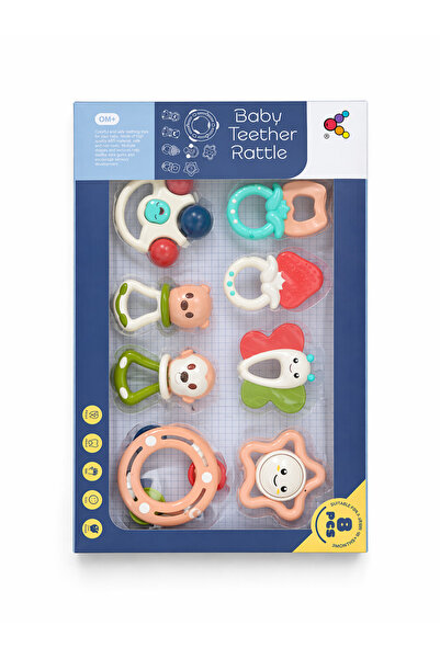 Generic Baby Teethers and Rattles Set - Safe Teething Toys Collection